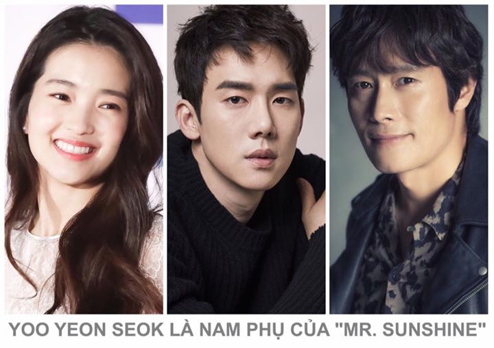 Yoo Yeon Seok (Reply 1994, Romantic Doctor Teacher Kim..v.v) xác nhận tham gia cùng Kim Tae Ri và Lee Byung Hun trong drama mới của biên kịch Kim Eun Sook. Anh sẽ vào vai nhân vật phản diện Goo Dong Mae, con của một người bán thịt trốn sang Nhật để tìm cu