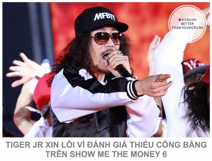 Tiger JK bị chỉ trích vì đã không loại rapper Digiri – một người quen của mình tại vòng loại thứ 2 của ’Show Me The Money 6’, dù cho màn biểu diễn của Digiri mắc nhiều lỗi và không hề đủ tiêu chuẩn.