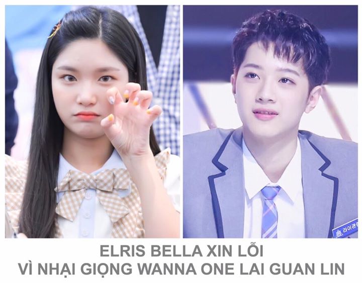 Trên "Hongki's Kiss the Radio" ngày 16/7, Bella đã có phần giả giọng phát âm tiếng Hàn của Lai Guan Lin khi nhắc tới chương trình 'Produce 101' mùa 2 https://www.youtube.com/watch?v=w07Ugta0YHs. Nhiều fan cho rằng hành động cười cợt này mang tính xúc phạm