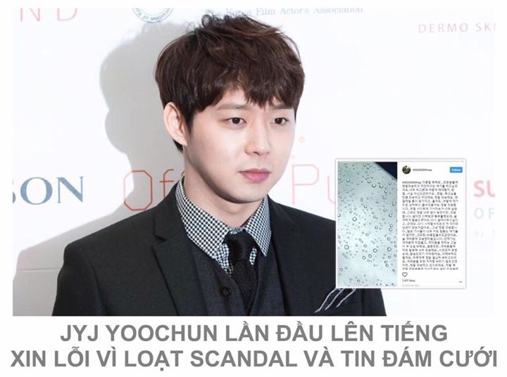 Ngày 17/7, Yoochun đã viết lên tài khoản Instagram 60026000thep của mình như sau: