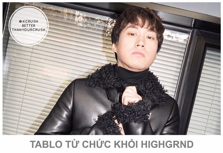 V&agrave;o ng&agrave;y 18/7, YG Entertainment th&ocirc;ng b&aacute;o Tablo đ&atilde; từ chức khỏi vị tr&iacute; người đứng đầu HIGHGRND. Đ&acirc;y l&agrave; label do ch&iacute;nh Tablo s&aacute;ng lập v&agrave;o năm 2015 để tạo cơ hội cho c&aacute;c nhạc sĩ underground t&agrave;i năng v&agrave; độc đ&aacute;o. 