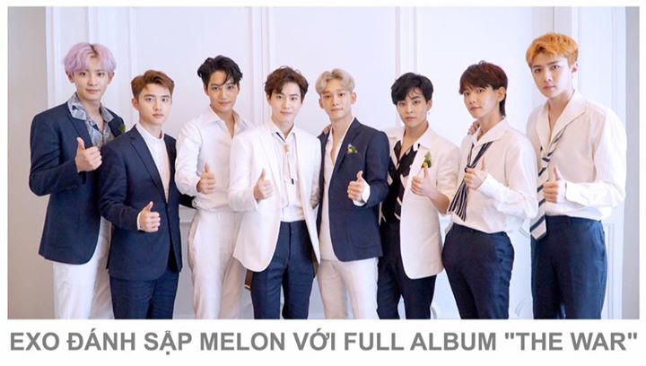 Server của Melon đã sập ngay sau khi album mới của EXO được phát hành, khiến người nghe không thể đăng nhập được vào trang nghe nhạc. Hiện EXO là nhóm nhạc đầu tiên debut ở vị trí No.1 Melon với "Ko Ko Bop" sau khi các bảng xếp hạng âm nhạc thay đổi hệ th