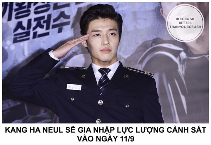Kang Ha Neul sẽ nhập ngũ với tư c&aacute;ch cảnh s&aacute;t m&ocirc; t&ocirc; đặc chủng thuộc Bộ Tư lệnh Cảnh vệ H&agrave;n Quốc, c&oacute; nhiệm vụ hộ tống an ninh cho c&aacute;c nh&acirc;n vật quan trọng. Vị tr&iacute; n&agrave;y được s&agrave;ng lọc qua hồ sơ c&aacute; nh&acirc;n, phỏng vấn v&agrave; đ&aacute;nh gi&aacute; thể chất. Nam diễn vi&ecirc;n cũng vừa th