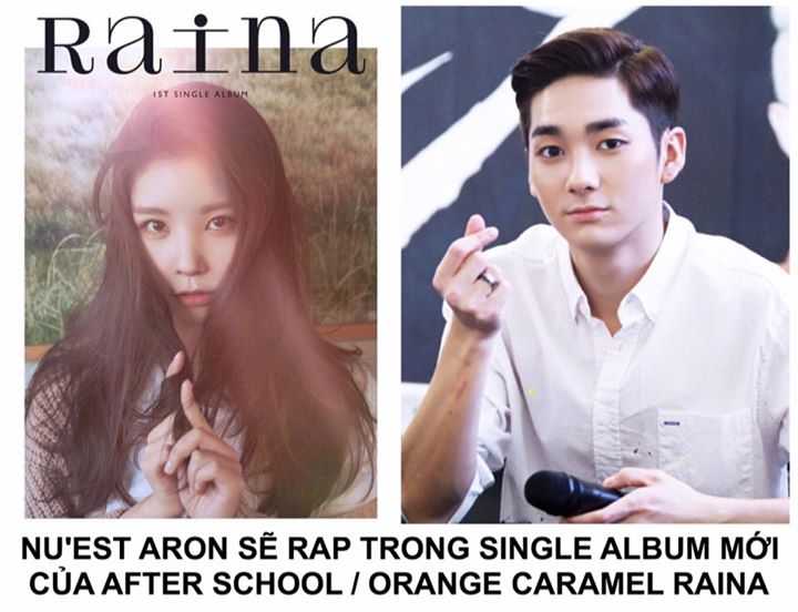 Pledis thông báo Raina sẽ comeback solo với single album đầu tay vào ngày 31/7. Ca khúc chủ đề có sự góp giọng của NU'EST Aron.