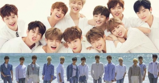Wanna One cố t&igrave;nh "đạo" m&agrave;u đại diện ch&iacute;nh thức của Seventeen?