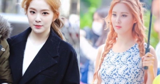 Hài hước khoảnh khắc Seohyun (SNSD) "giật mình" khi nhìn mái tóc mới của Irene (Red Velvet)