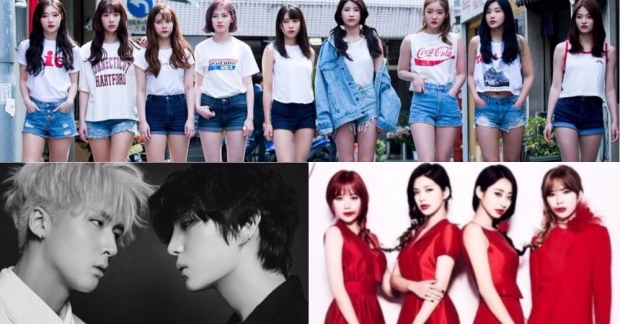 DIA, VIXX LR và Nine Muses đồng loạt comeback vào tháng 8