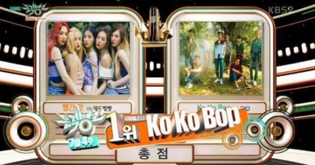 EXO nhận chiếc cup thứ 3 với "Ko Ko Bop" tại Music Bank