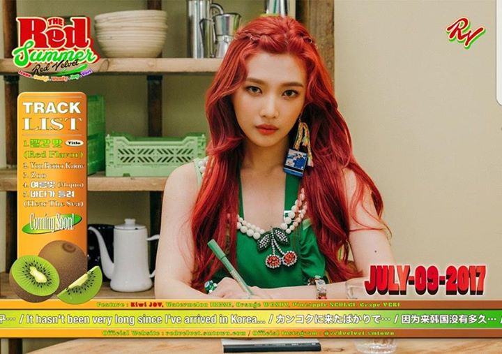 Instiz: Joy là thành viên tiếp theo của Red Velvet tung teaser cho 'Red Flavor'!