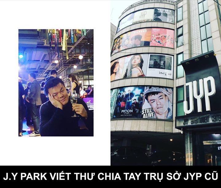 “Gửi trụ sở JYP ở Cheongdam. 