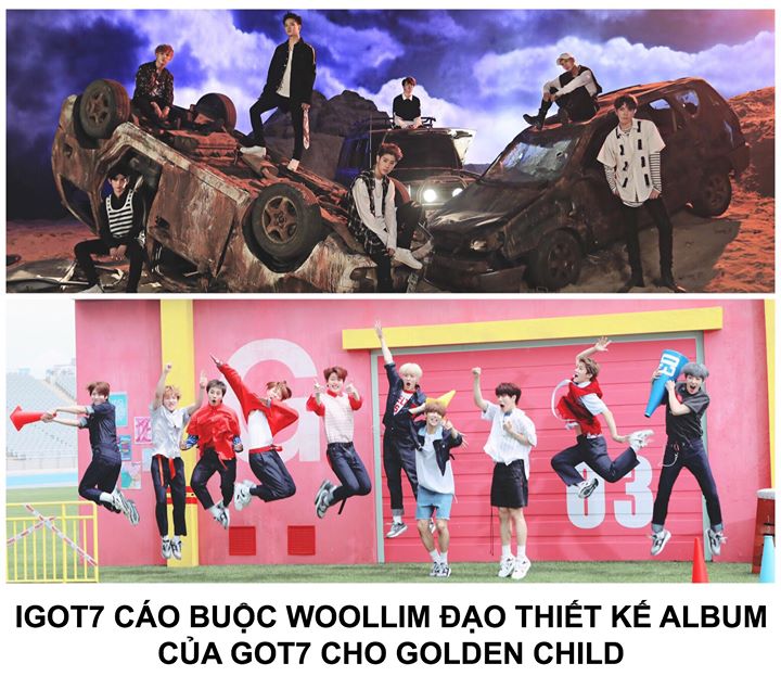 2 năm trước, GOT7 đã phát hành album ‘Flight Log: Turbulence’ được thiết kế theo dạng hộp vali có đường vân nổi để phù hợp với toàn bộ concept của nhóm. Fan đã sốc khi nhận thấy những điểm tương đồng giữa bìa album ‘Goldenness’ mới phát hành của Golden Ch