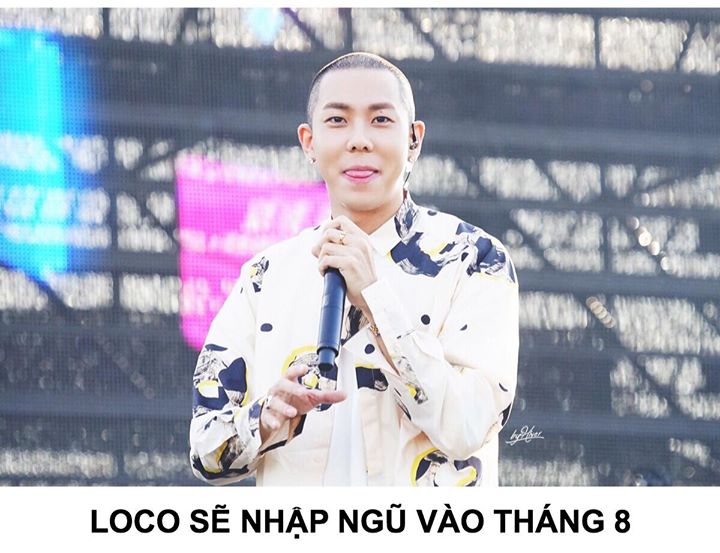 Rapper đã nhận được giấy gọi nhập ngũ từ tháng 6