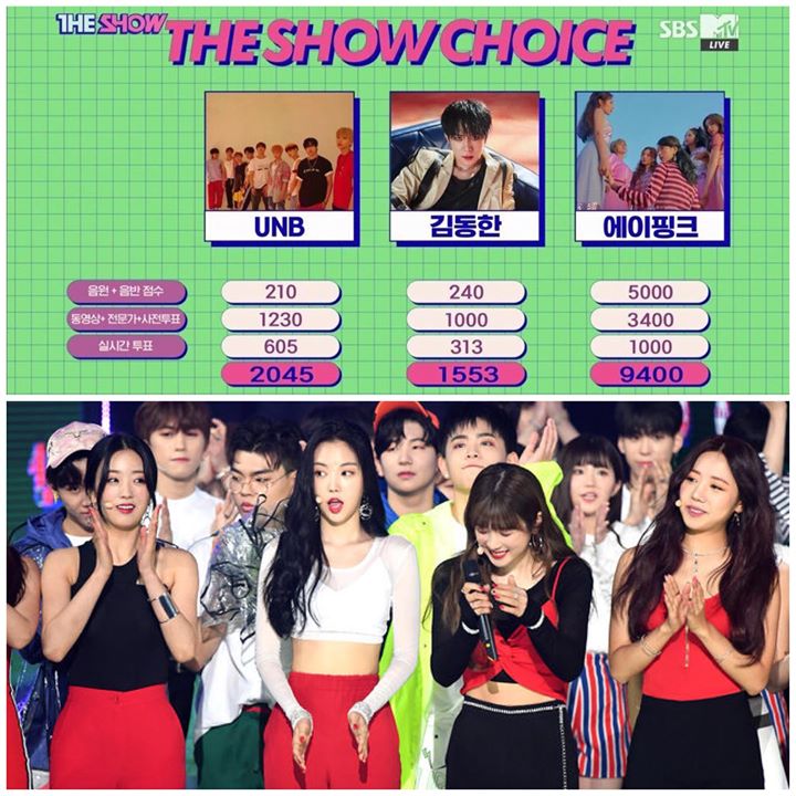 Apink ẵm cúp The Show cho “I’m So Sick”