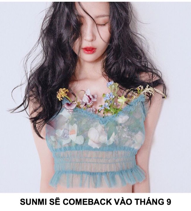 Sunmi đang chọn bài chủ đề và b-side cho album mới