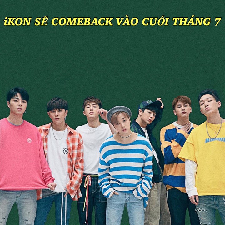 Tháng 7 sẽ càng nóng bỏng hơn với sự gia nhập của iKON. Nhóm sẽ chạy “Countinue Tour” bắt đầu từ tháng 8 tại Seoul