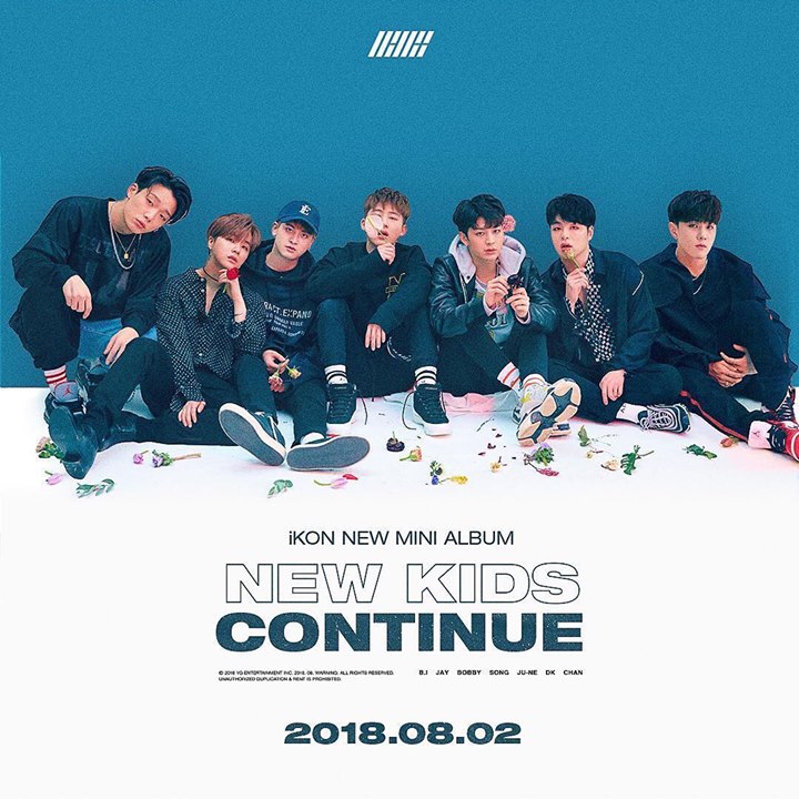 iKON thông báo comeback với mini album mới “NEW KIDS:CONTINUE” vào ngày mùng 2 tháng 8