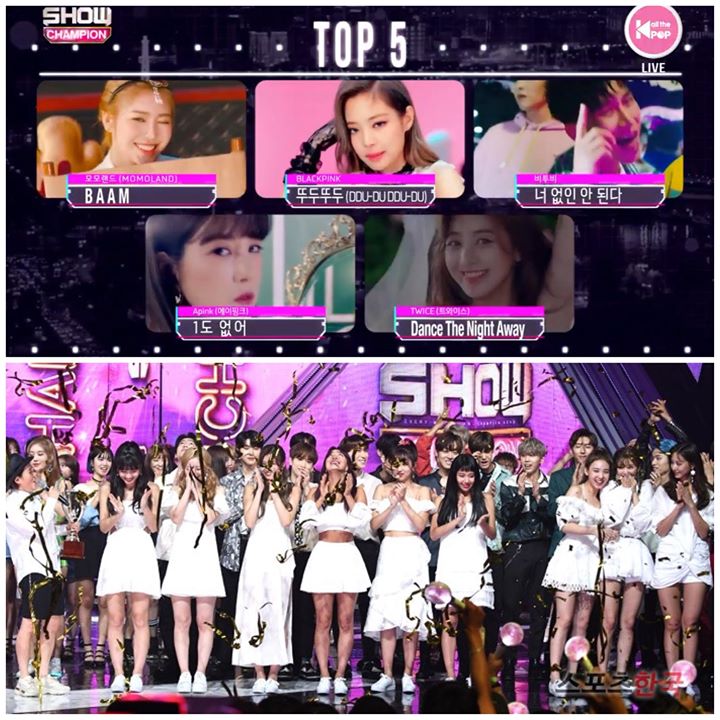 TWICE giành chiến thắng đầu tiên cho “Dance The Night Away” trên Show Champion 