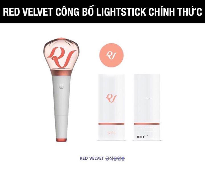 Chiếc lightstick màu pastel coral - lai giữa cam đào và hồng san hô. Giá khoảng 35.000 won (715.000 VNĐ)