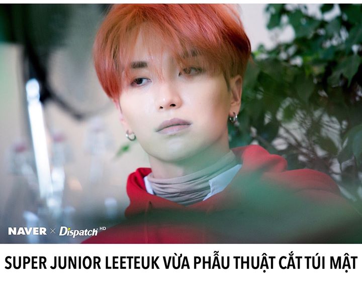 Khoảng 5 giờ sáng nay, Leeteuk bị đau bụng dữ dội và được bệnh viện chuẩn đoán viêm túi mật cấp tính. Rất may ca phẫu thuật đã tiến hành thuận lợi. Theo bác sĩ, Leeteuk cần nghỉ ngơi nên trưởng nhóm Super Junior sẽ tạm dừng tất cả mọi hoạt động.