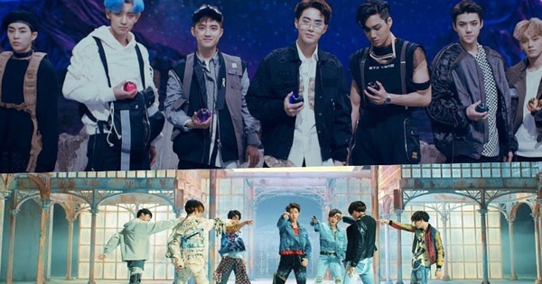 Fan "rần rần" khi 2 bản hit đình đám của EXO và BTS được phát trong trận Chung kết World Cup 2018