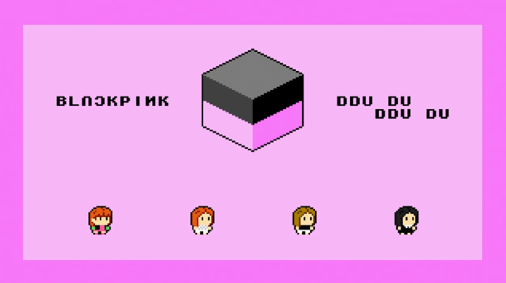Instiz: Ddu Du Ddu Du của Black Pink phiên bản 8 bit 
