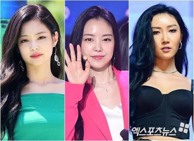 Bài báo: Black Pink Jennie #1 giá trị thương hiệu nhóm nữ...  Naeun #2, Hwasa #3