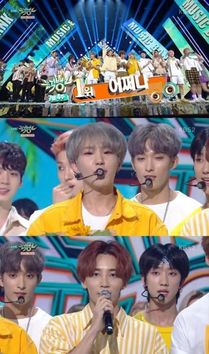 Bài báo: SEVENTEEN, #1 lần thứ 3 trên Music Bank... Sự trở lại của FT Island và Jung Sewoon