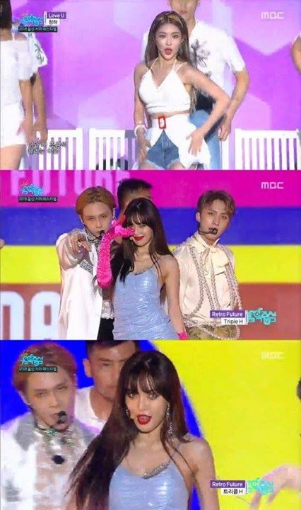 Bài báo: 'Music Core' Chungha mở màn, Hyuna kết thúc... Những màn biểu diễn quyến rũ tiếp nối