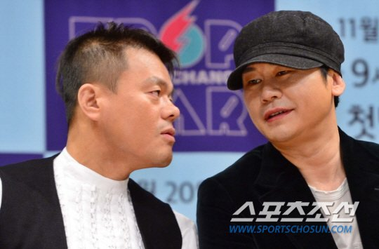 Bài báo: JYP Park Jin Young vượt qua YG Yang Hyun Suk để trở thành cổ đông giàu #2... Cặp đôi 'Lee Soo Man - Yang Hyun Suk' đã bị phá vỡ 