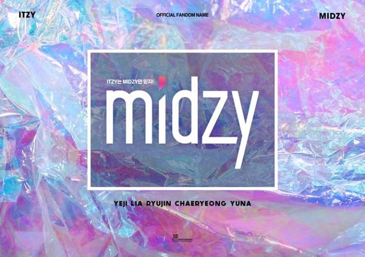 ITZY công bố tên fandom chính thức là MIDZY (Tin tưởng) trong tiếng Hàn: “ITZY only trusts MIDZY!”