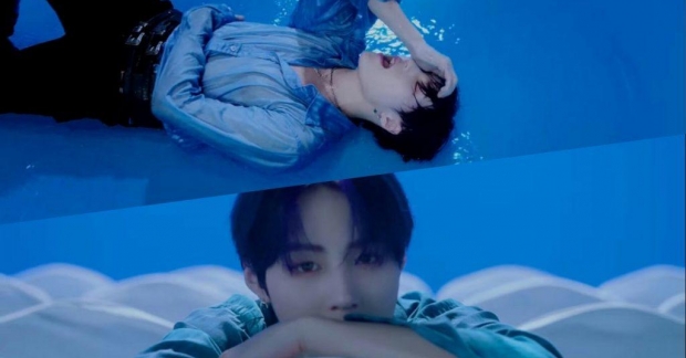 "Chàng Mây" Ha Sungwoon thổi bay cái nóng mùa hè với MV comeback "Blue" 