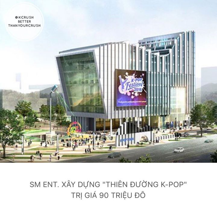 Th&agrave;nh phố Changwon đ&atilde; chấp nhận cho SM Entertainment biến nơi đ&acirc;y th&agrave;nh trung t&acirc;m Hallyu h&agrave;ng đầu với việc khởi c&ocirc;ng x&acirc;y dựng Changwon SMTown (trước đ&acirc;y c&oacute; t&ecirc;n Thị trấn Phức hợp Văn h&oacute;a Changwon) trị gi&aacute; 101 tỷ won (90 triệu USD ~ 2000 tỷ VNĐ). 