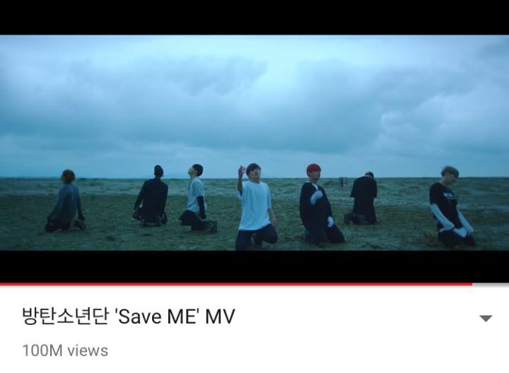 "Save Me" chính thức trở thành MV thứ 5 của BTS gia nhập đội ngũ 100 triệu views cùng "Dope", "Fire", "Blood, Sweat & Tears" và "Boy in Luv" 