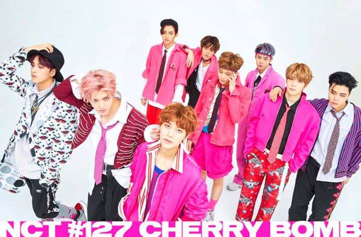 NCT 127 tung ảnh teaser 3 concept cho mini album "CHERRY BOMB" phát hành ngày 14/6