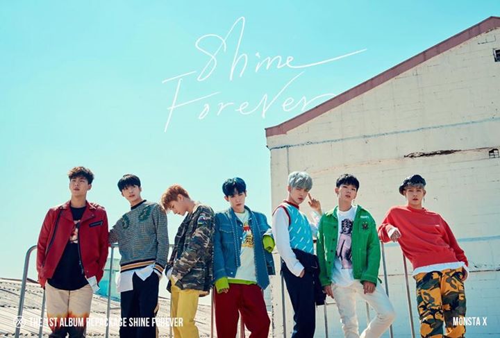 MONSTA X tung ảnh teaser cho repackage album "SHINE FOREVER" ph&aacute;t h&agrave;nh ng&agrave;y 19/6