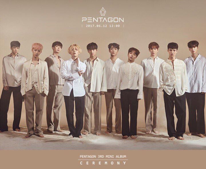 PENTAGON nhá hàng 2 concept cho mini album thứ ba "TENTASTIC" phát hành ngày 12/6