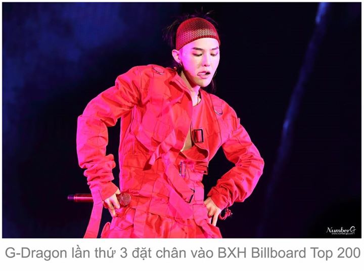 Album mới mang tựa đề "Kwon Ji Yong" đã ra mắt ở vị trí thứ 192 trong Billboard Top 200 - Bảng xếp hạng 200 album nổi tiếng nhất trong tuần dựa trên doanh số bán album digital, physical và lượt stream tại Mỹ. G-Dragon từng lọt Bảng xếp hạng này với "One o