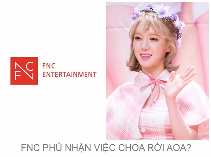 Tuy ChoA đ&atilde; tự m&igrave;nh x&aacute;c nhận tr&ecirc;n Instagram c&aacute; nh&acirc;n nhưng FNC Entertainment lại phản hồi với giới truyền th&ocirc;ng: "ChoA vẫn đang thảo luận với ch&uacute;ng t&ocirc;i về việc rời nh&oacute;m, nhưng chưa c&oacute; g&igrave; được quyết định cả. Ch&uacute;ng t&ocirc;i sẽ th&ocirc;ng b&aacute;o kết quả sau khi c&oacute; quyết đ