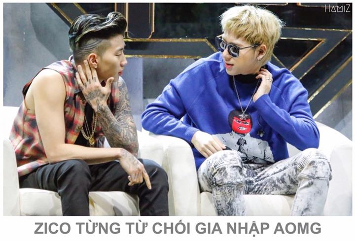 Trong cuộc phỏng vấn mới đây, Jay Park tiết lộ khi mới thành lập AOMG - label trực thuộc CJ E&M với các nghệ sĩ như Simon Dominic, Gray, Cha Cha Malone và Loco, anh đã ngỏ lời chiêu mộ Zico. Tuy nhiên, cuối cùng Zico đã tôn trọng từ chối đề nghị của Jay P