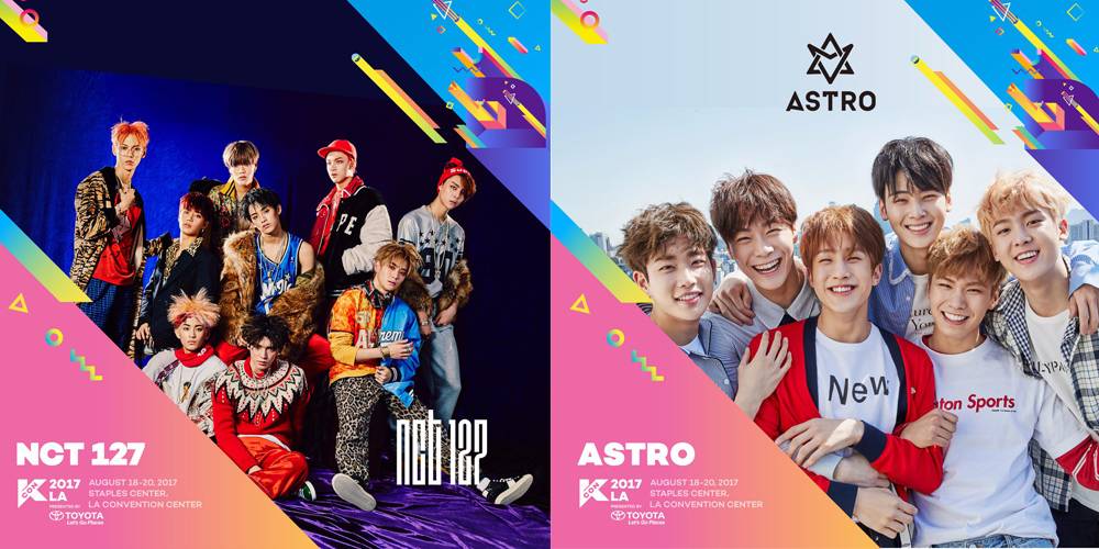 NCT 127 và ASTRO tham gia vào đội ngũ cho ‘KCON 2017 LA’!