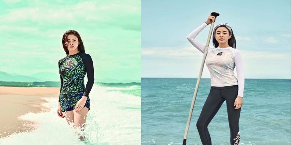 Kang So Ra mát dịu cùng hè này với ‘The North Face’