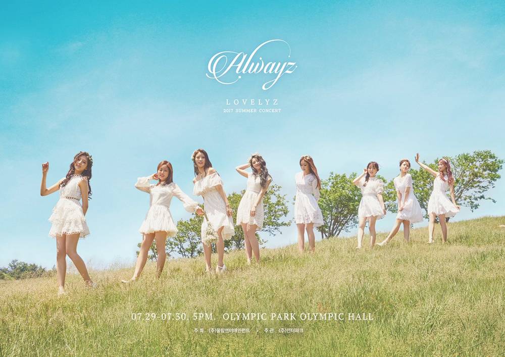 Lovelyz là những thiên thần trên cánh đồng trong poster comeback của nhóm