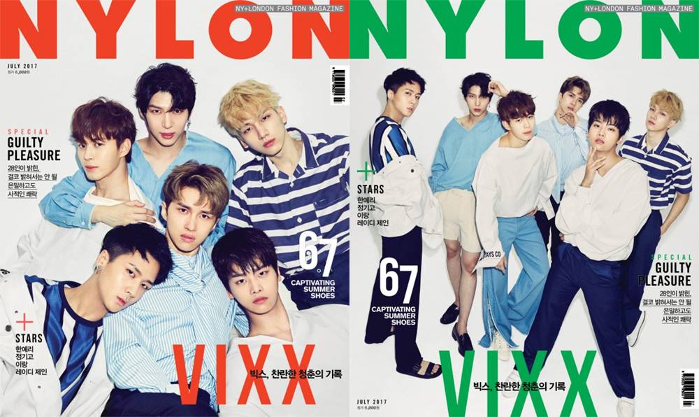 VIXX lưu giữ lại thanh xuân của họ trên bìa tạp chí ‘NYLON’