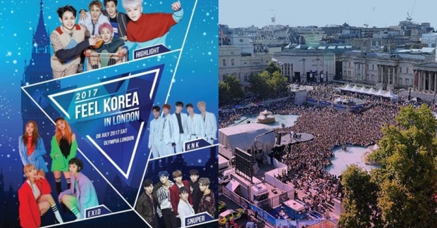 Highlight, EXID, KNK và Snuper đổ bộ đêm nhạc Kpop với chủ đề "Feel Korea" tại London