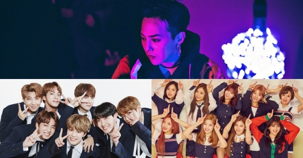 G-Dragon, TWICE và BTS lần lượt dẫn đầu bảng xếp hạng giá trị thương hiệu ca sĩ Hàn Quốc tháng 6