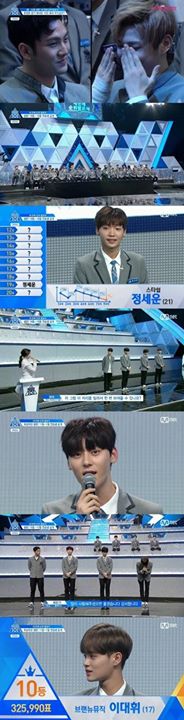 Bài báo: 'Produce 2' Kang Daniel, Park Jihoon, Ha Sungwoon, Bae Jinyoung lọt vào top 4... Lai Guanlin xếp hạng 20, Jang Moonbok bị loại