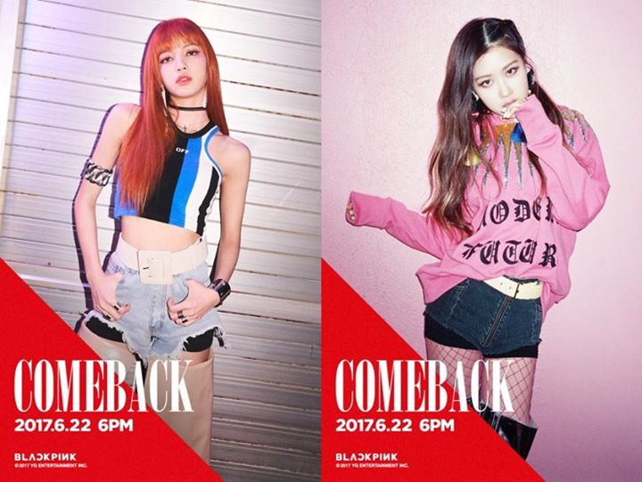 Bài báo: 'Comeback D-4' Black Pink Rosé x Lisa, những cô nàng girl crush Pink - Black