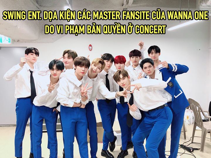 Các master fansite của nhóm đã nhận được tin nhắn từ tài khoản Twitter chính thức của Wanna One với nội dung: 