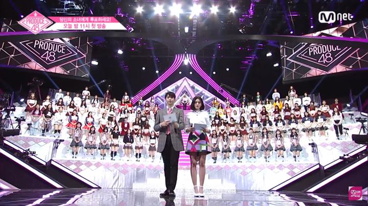 Center quốc dân I.O.I Jeon Somi và Wanna One Kang Daniel dẫn dắt các thí sinh trong teaser mới nhất cho tập đầu tiên của “Produce48” phát sóng hôm nay