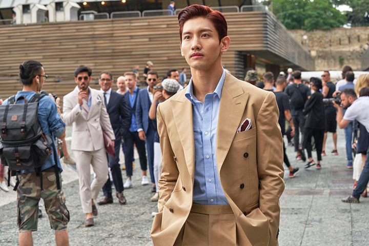 TVXQ Changmin dự show diễn Prada Xuân Hè 2019 tại Tuần lễ thời trang Milan